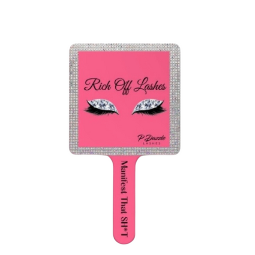 Dazzles Blinged Manifestation Lash Mirrors