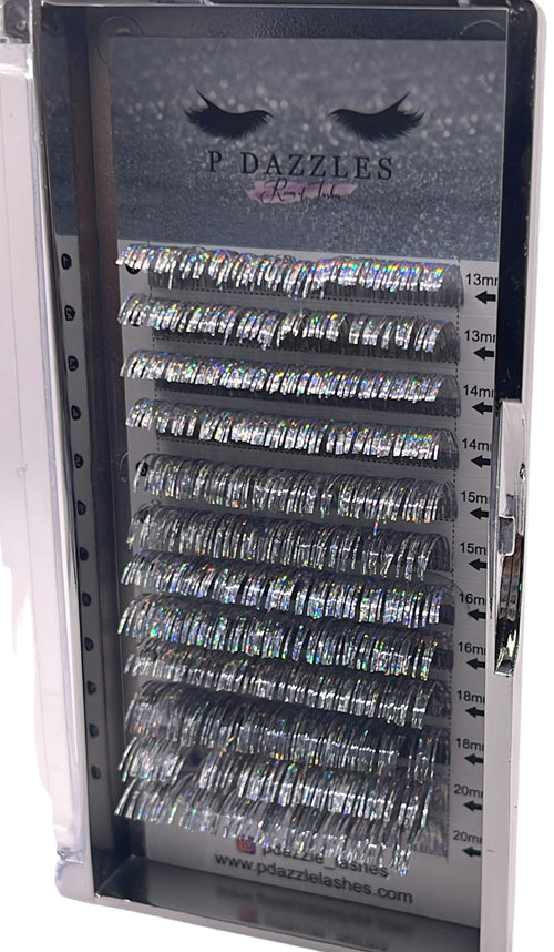 Dazzles Rainbow Reflect Lash Trays