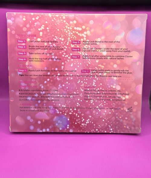 Dazzles Do It Yourself (DIY) Cluster Lash Extension Kit