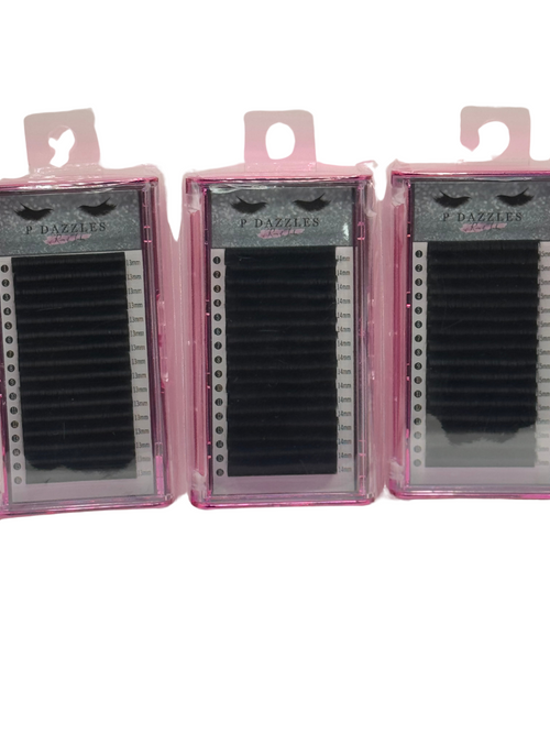 Dazzles Easy Fanning Single Lash Trays