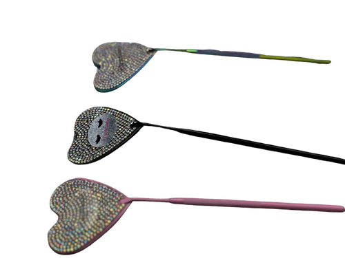 Dazzles Bling Heart Beauty Mirrors