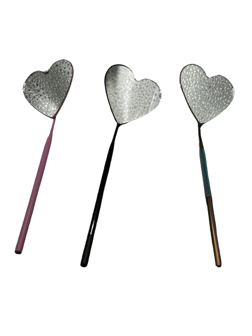Dazzles Bling Heart Beauty Mirrors