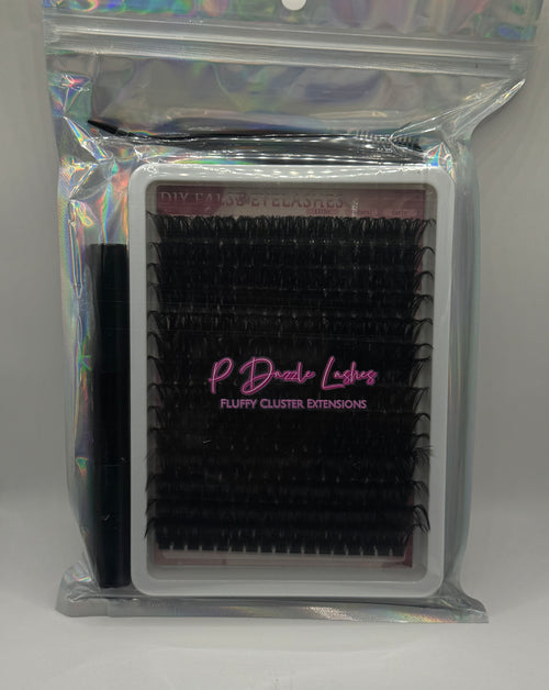 Dazzles Mega Super Fluffy DIY Lash Extension Clusters