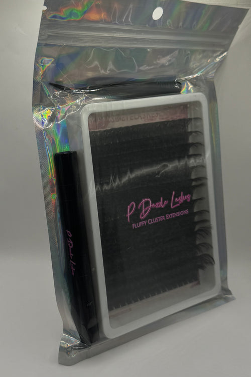Dazzles Mega Super Fluffy DIY Lash Extension Clusters