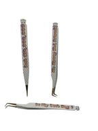 Dazzles Boss Babe Fiber Tip Tweezers Copy