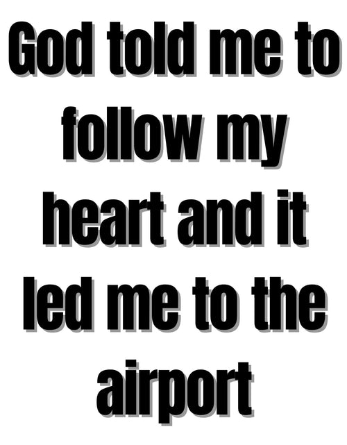 P Dazzles InspiraWear “God told me to follow my heart and it led me to the airport.