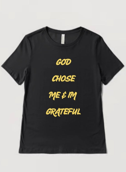 InspiraWear T-Shirt: Chosen for Greatness