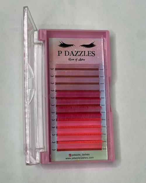 Dazzles Colored Lash Trays