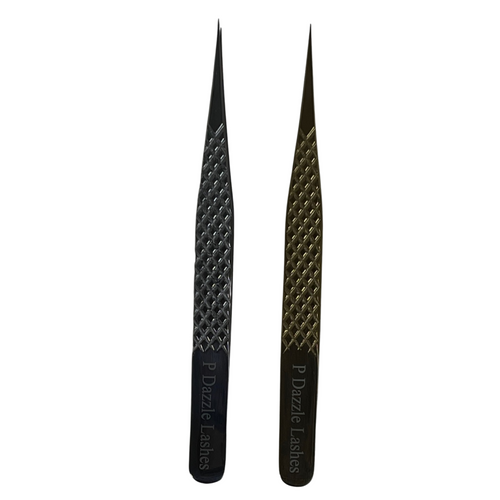 Dazzles 24k & Platinum Fiber Tip Tweezer Collection