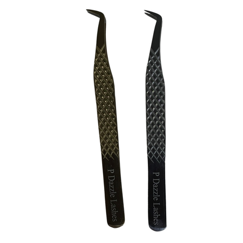 Dazzles 24k & Platinum Fiber Tip Tweezer Collection