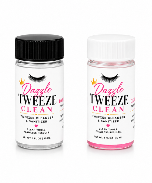 Dazzle Tweeze Clean™ Professional Tweezer Cleanser & Sanitizer