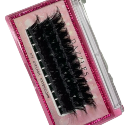 Dazzles Do It Yourself DIY Luxury Cluster Lash Extensions