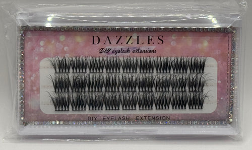 Dazzles “New” cateye lash extension cluster KIT
