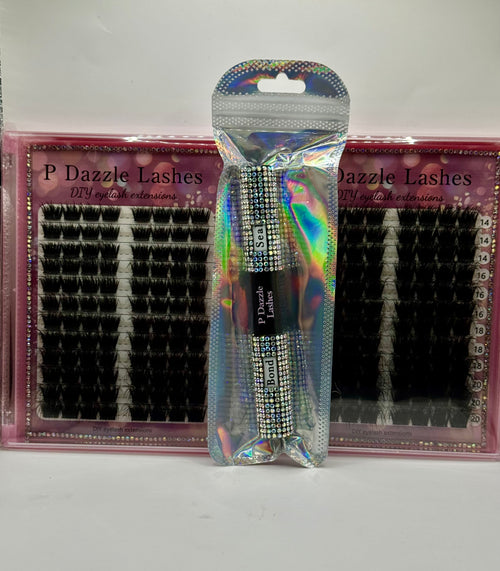 P Dazzle’s 5D Fluffy Mixed-Length Cluster Lashes