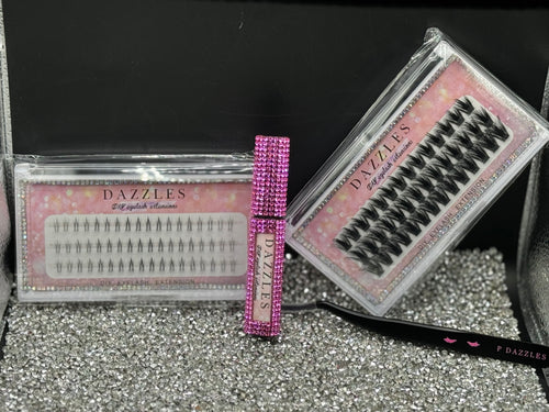 Dazzles 3D DIY Cateye Lash Extension Cluster Kit