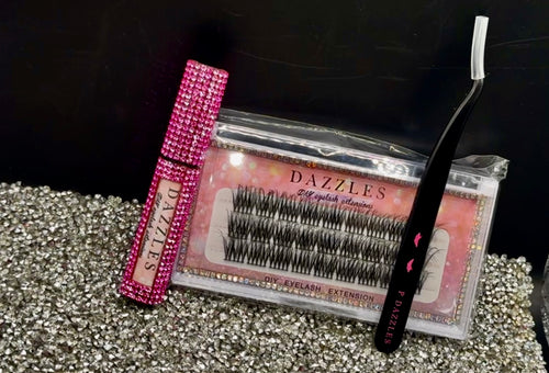Dazzles “New” cateye lash extension cluster KIT