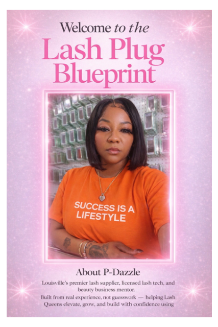The Lash Plug Blueprint - Build, brand & Scale your Lash Business
