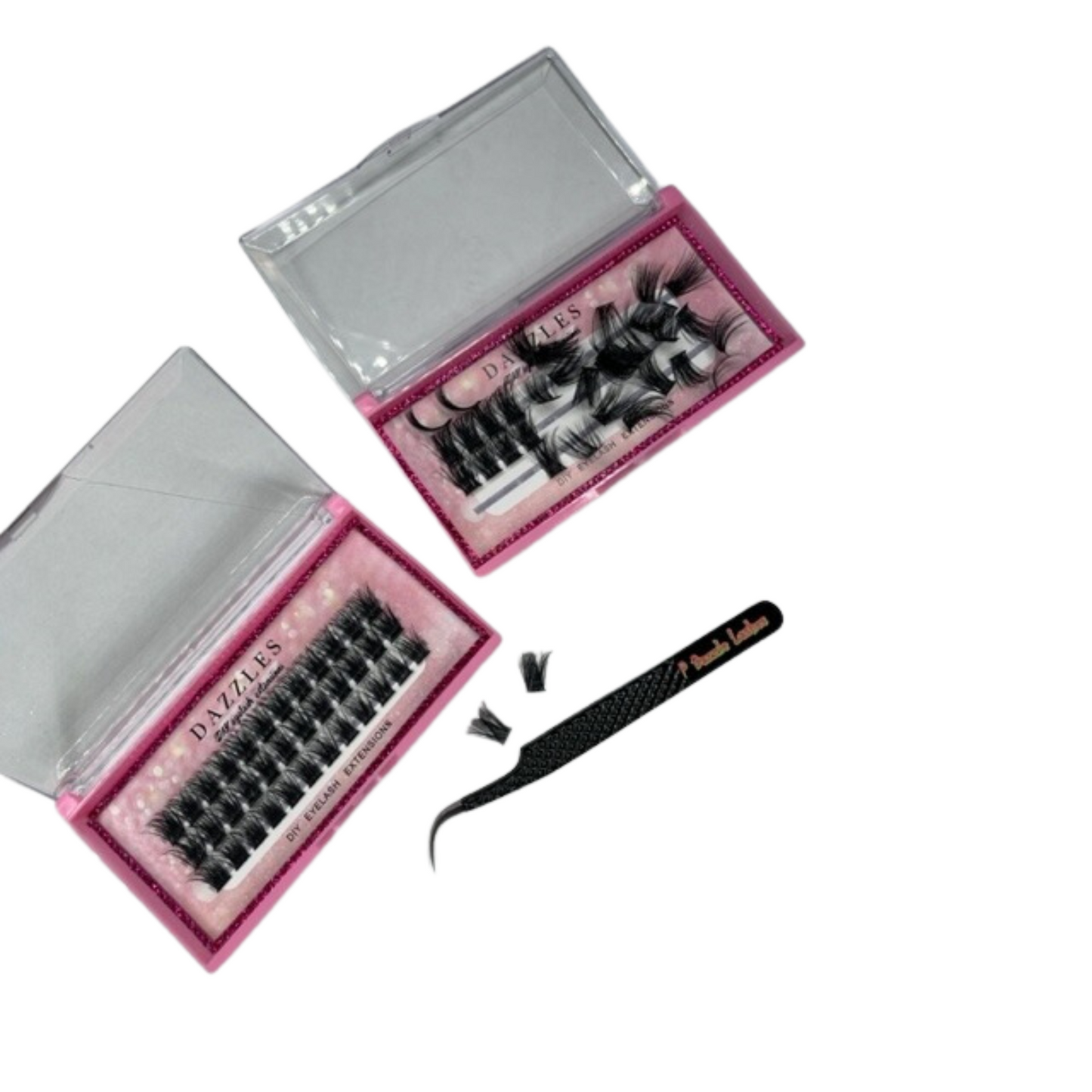 Dazzles Do It Yourself (DIY) Cluster Lash Extension Kit